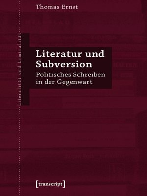 cover image of Literatur und Subversion